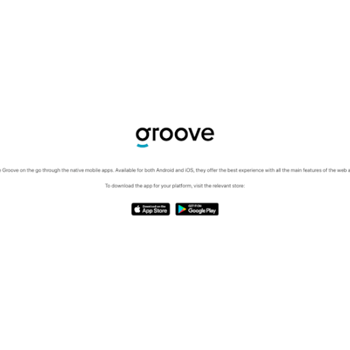 Groove Signup Page Design Photo