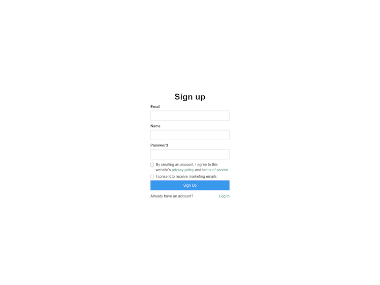 Ruul Signup Page Design Photo