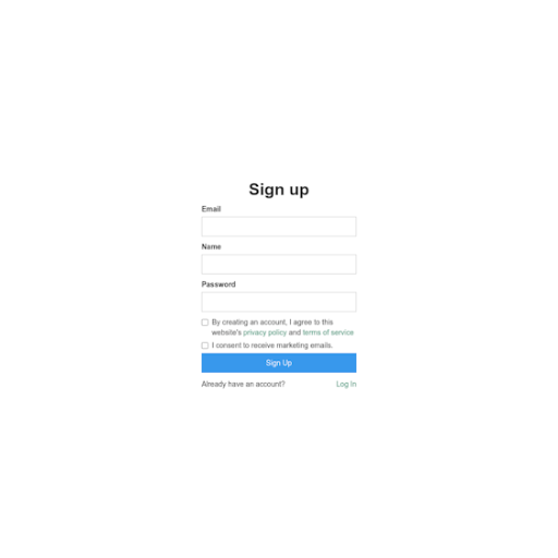 Ruul Signup Page Design Photo